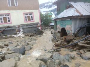 Twin Cloudbursts Ravage Warwan Valley in Kishtwar, Triggering Widespread Destruction